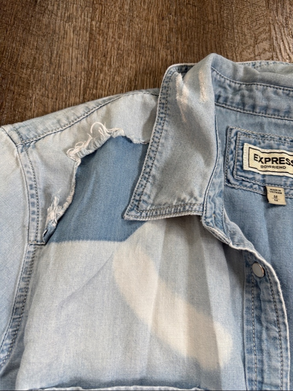 Express button up lightweight jacket - Picture 3 of 6